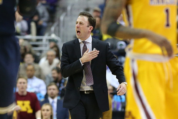Minnesota Head Coach Richard Pitino